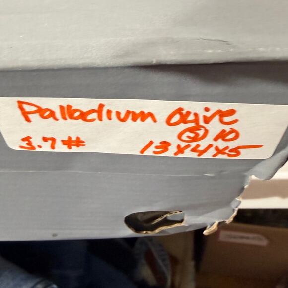 Palladium Revolt Hi Tx Boots Grunge Olive Night Size 10 Lug Sole Platform chunky - Picture 7 of 7